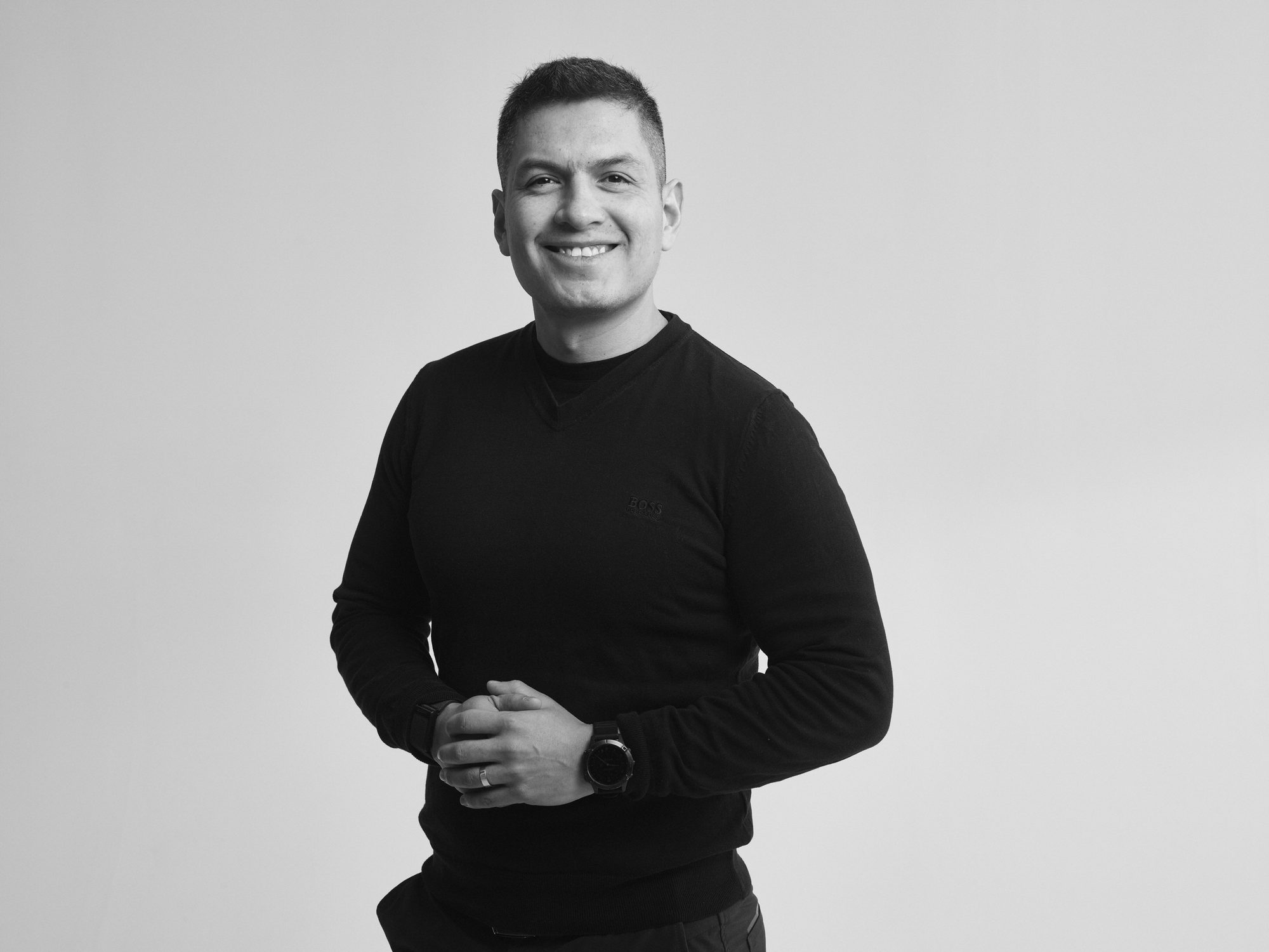 Headshot of Daniel Laurean smiling at the camera
